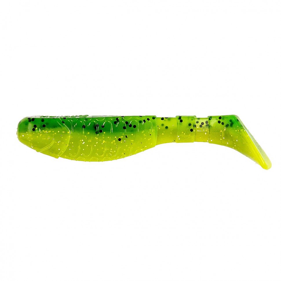 Виброхвост Helios Chubby 3,55"/9 см, цвет Green Lime 5 шт HS-4-010 , 